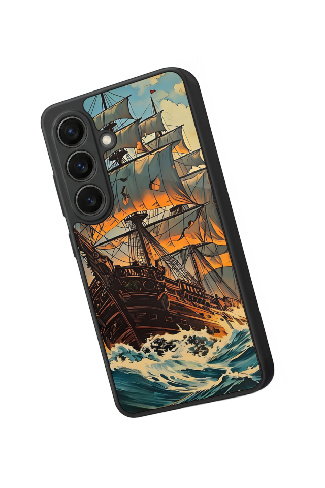 Samsung Galaxy S26 Uyumlu Korsan Tasarımlı Glossy Premium Kılıf