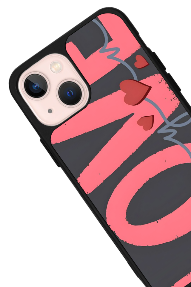 iPhone 15 Plus Uyumlu Love Tasarımlı Glossy Premium Kılıf