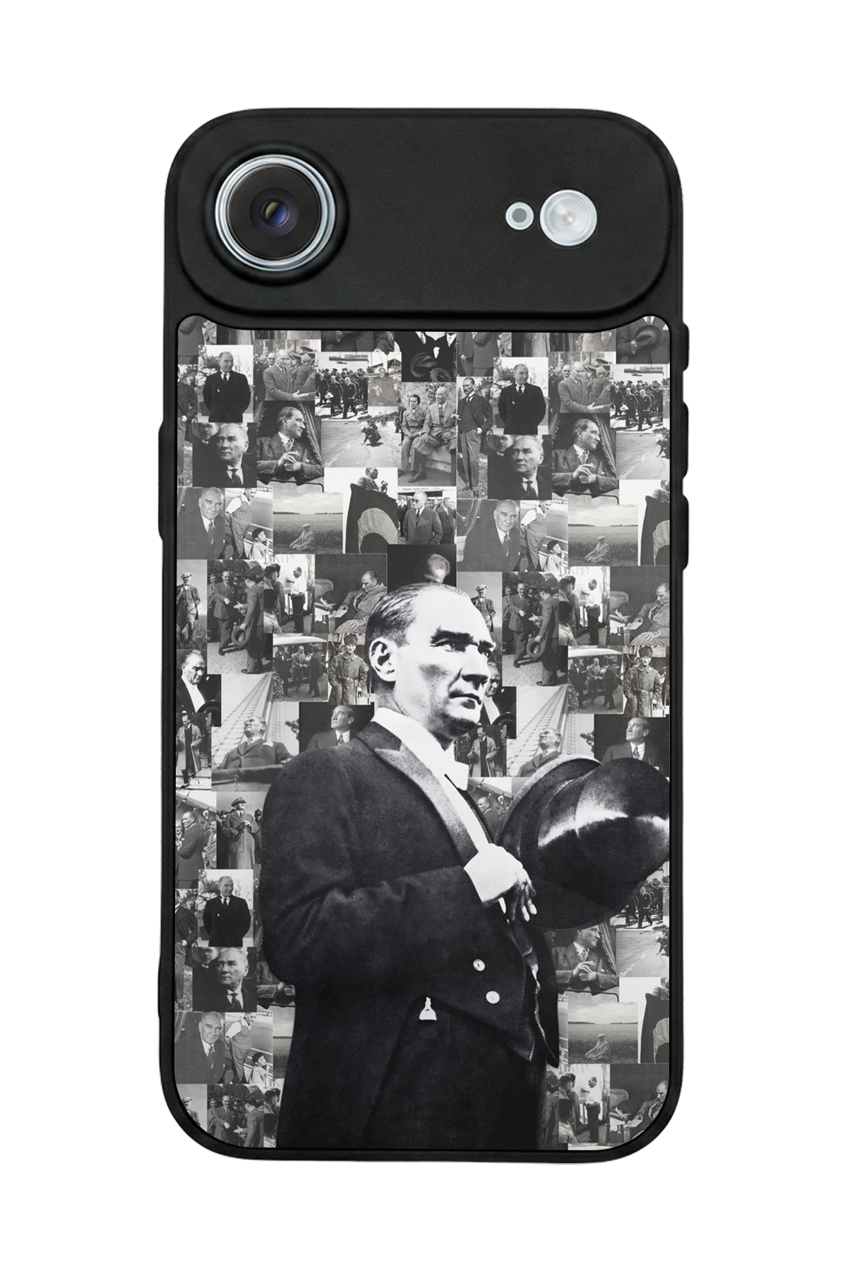 iPhone 17 Air Uyumlu Mustafa Kemal Ataturk Tasarımlı Glossy Premium Kılıf