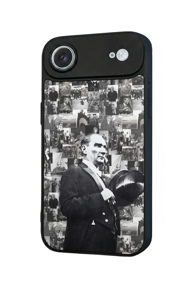 iPhone 17 Air Uyumlu Mustafa Kemal Ataturk Tasarımlı Glossy Premium Kılıf
