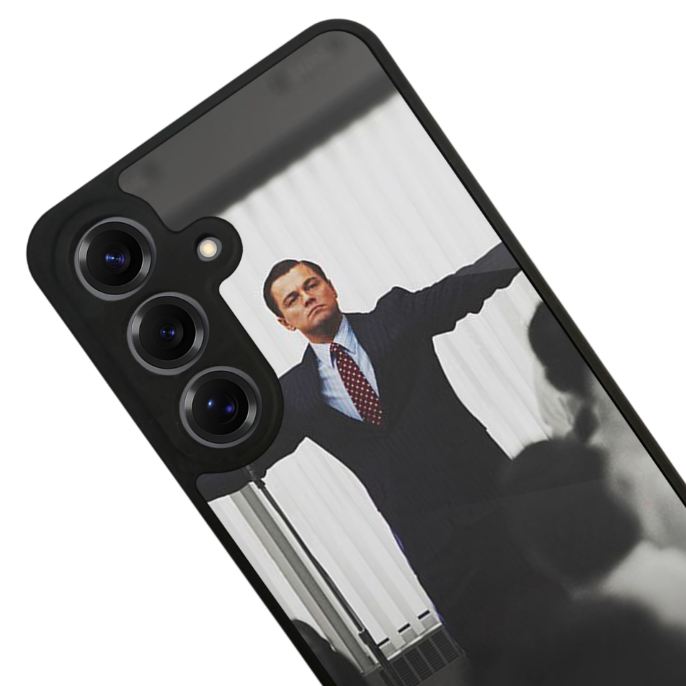 Samsung Galaxy S25 Uyumlu TheWolf Tasarımlı Glossy Premium Kılıf