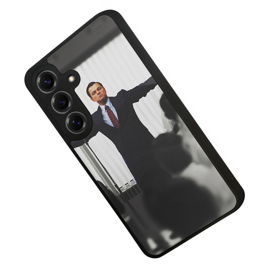Samsung Galaxy S25 Uyumlu TheWolf Tasarımlı Glossy Premium Kılıf