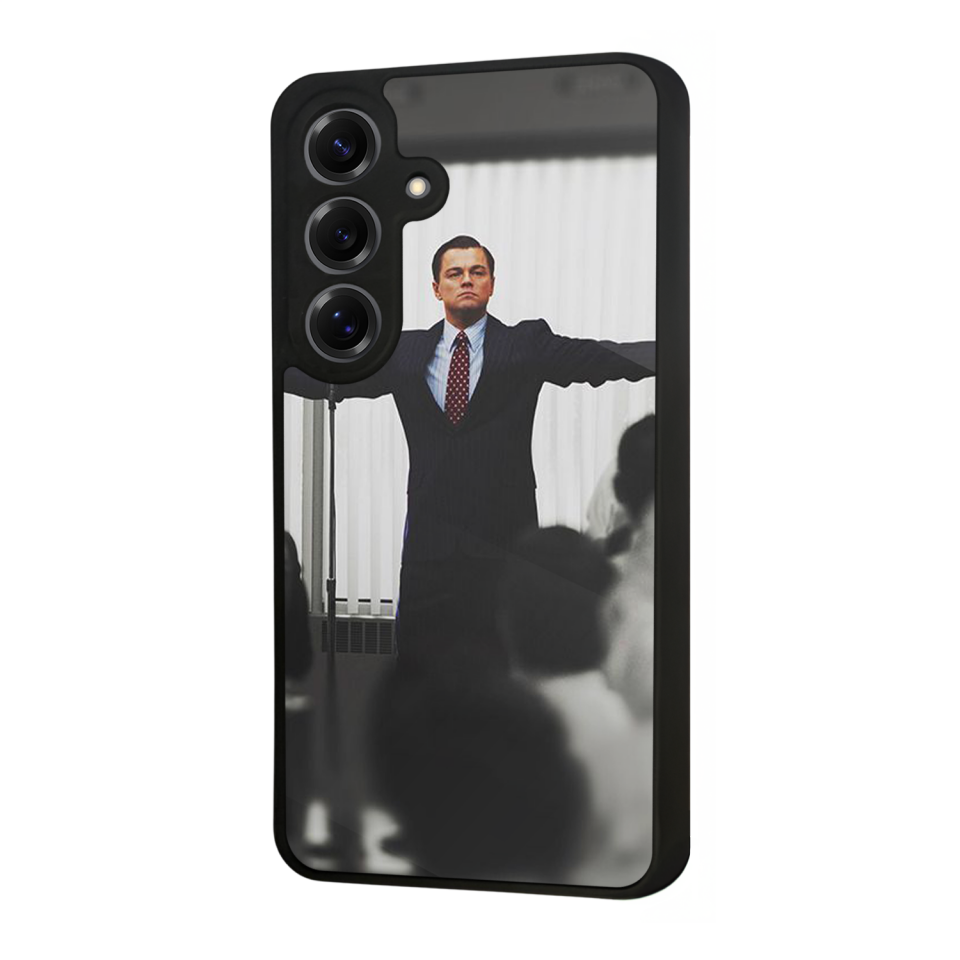 Samsung Galaxy S25 Uyumlu TheWolf Tasarımlı Glossy Premium Kılıf