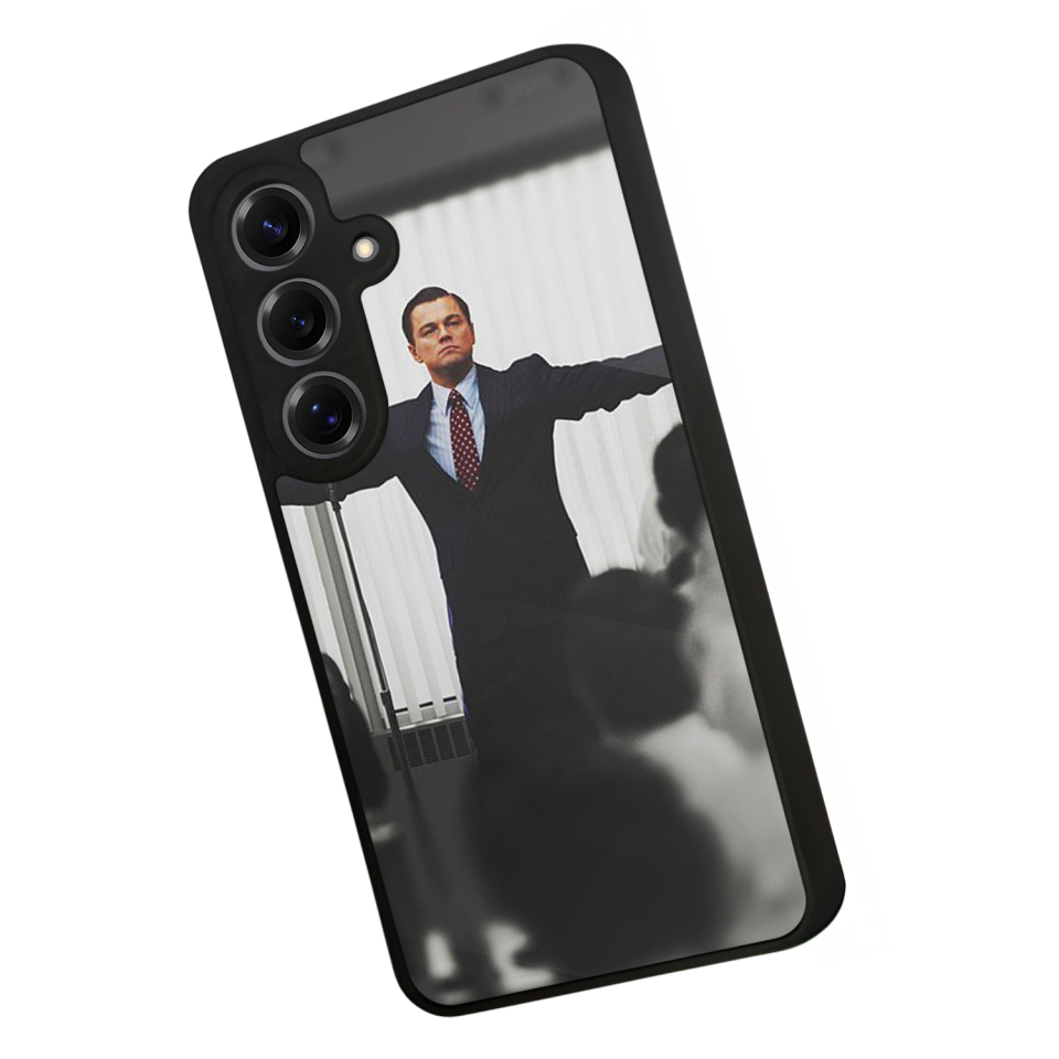 Samsung Galaxy S25 Uyumlu TheWolf Tasarımlı Glossy Premium Kılıf