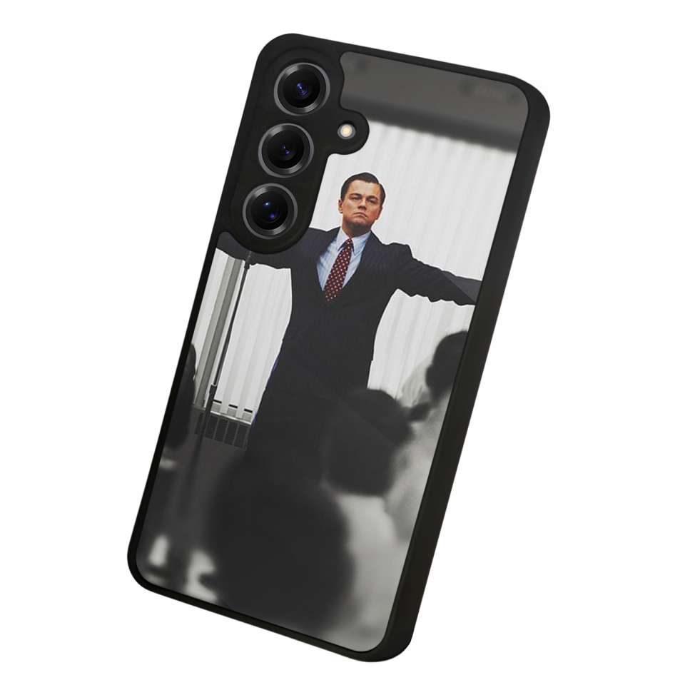 Samsung Galaxy S25 Uyumlu TheWolf Tasarımlı Glossy Premium Kılıf