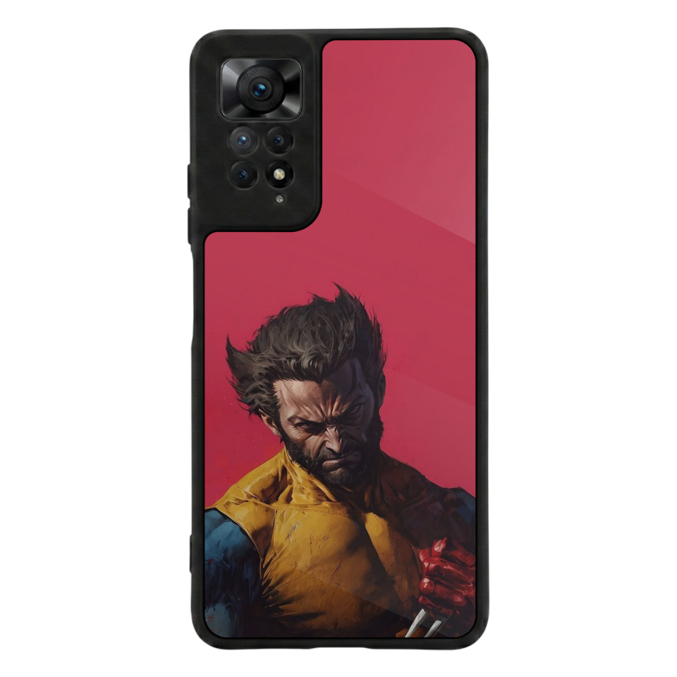 Xiaomi Redmi Note 12 Pro Uyumlu Wolverine Tasarımlı Glossy Premium Kılıf