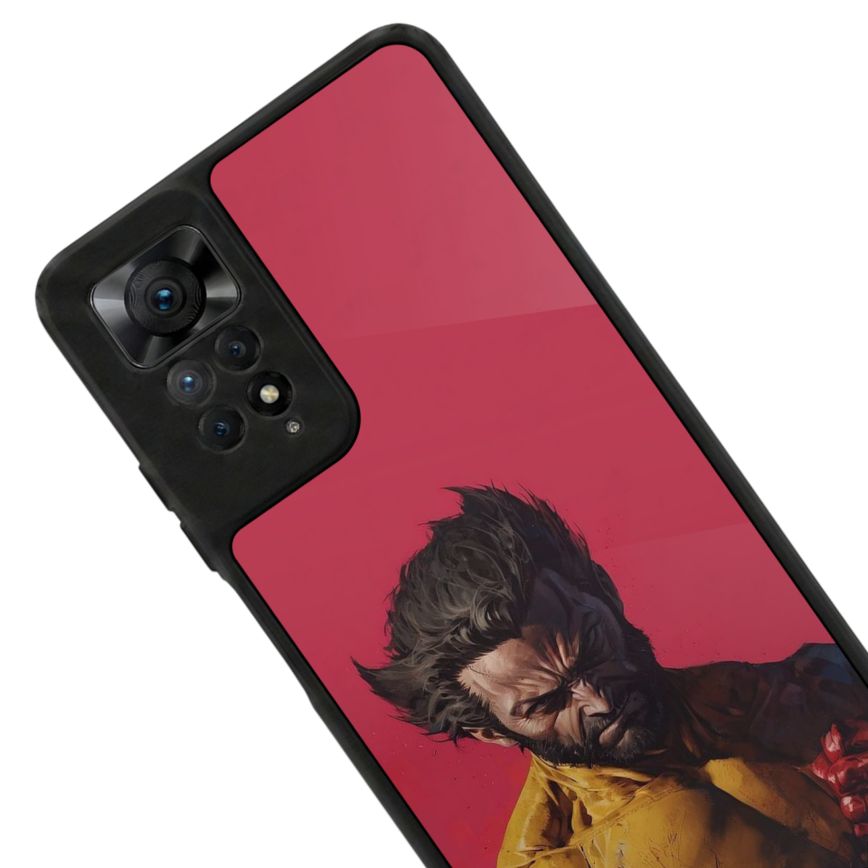 Xiaomi Redmi Note 12 Pro Uyumlu Wolverine Tasarımlı Glossy Premium Kılıf