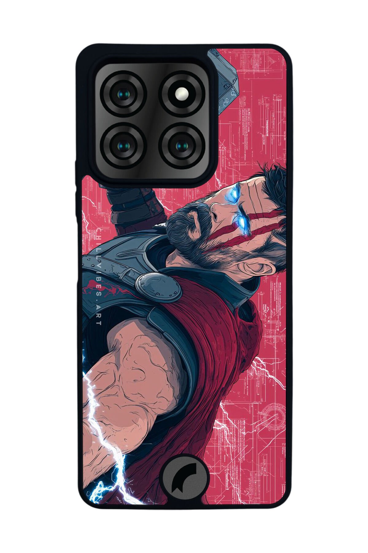 Reeder S71 Uyumlu Thor Tasarımlı Glossy Premium Kılıf