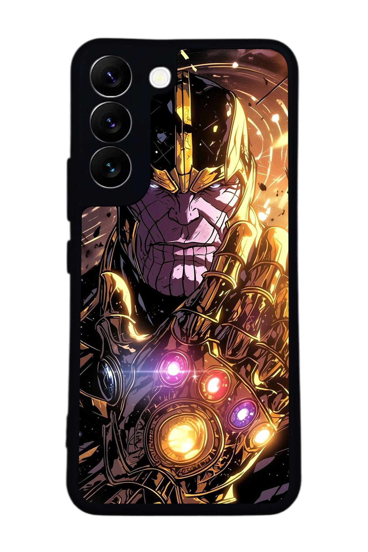 Samsung Galaxy S22 Uyumlu Thanos Tasarımlı Glossy Premium Kılıf