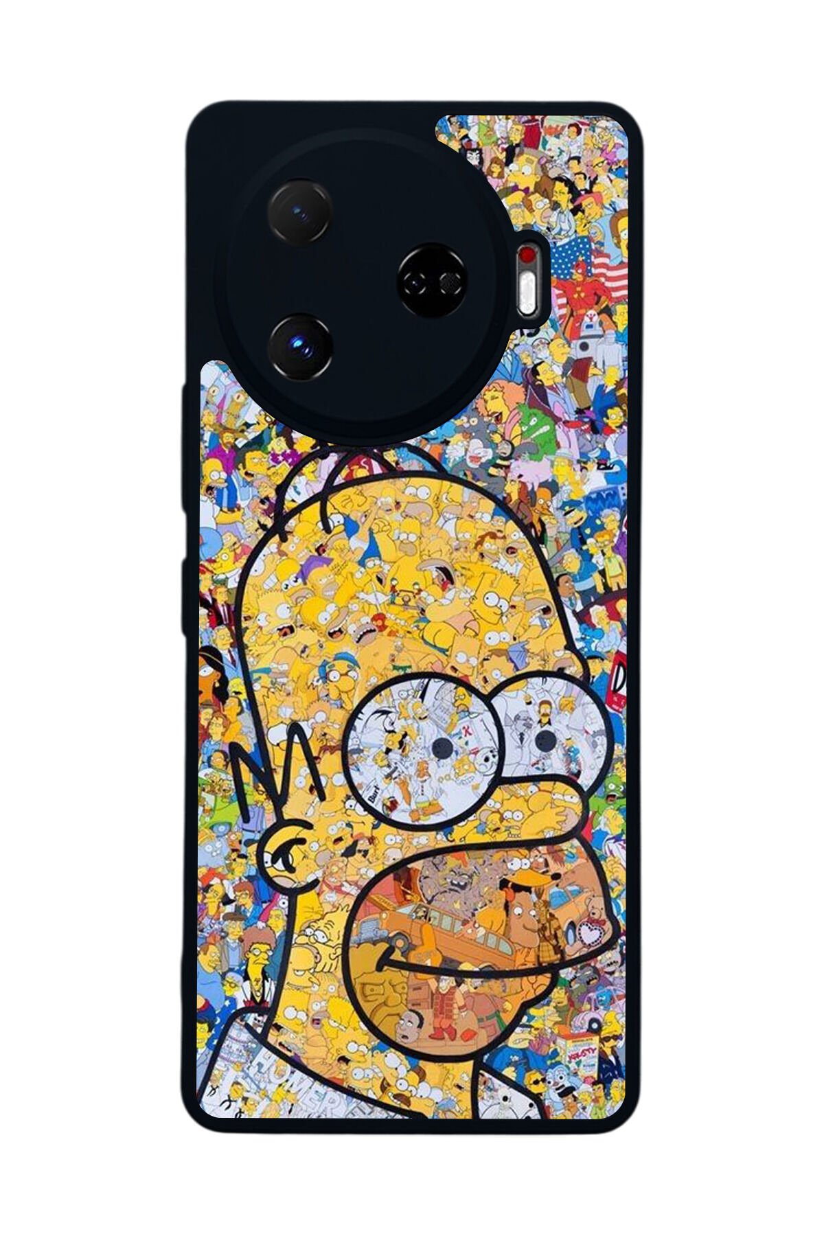 Tecno Camon 30 Pro Uyumlu The Simpsons Tasarımlı Glossy Premium Kılıf