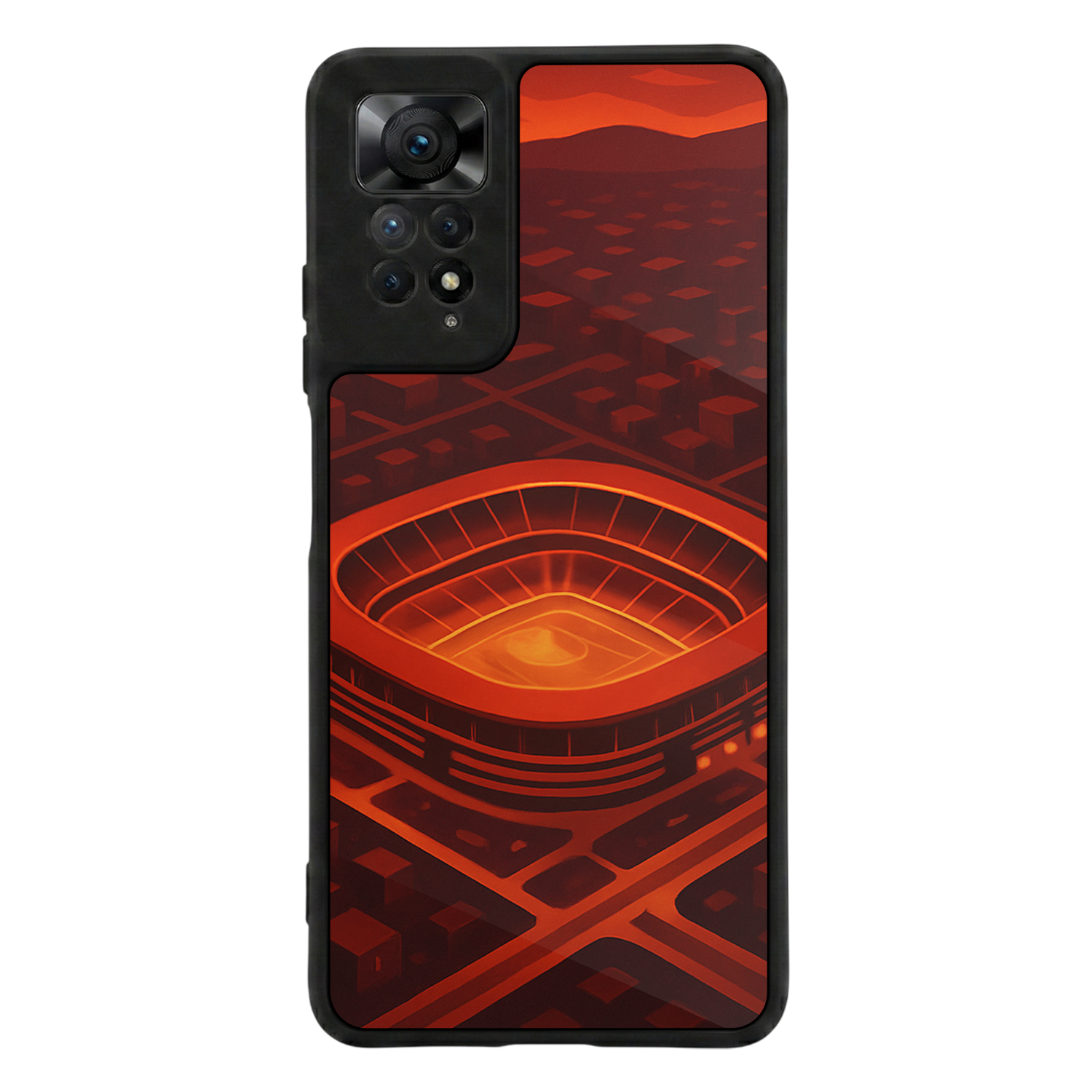 Xiaomi Redmi Note 12 Pro Uyumlu Aslan Tasarımlı Glossy Premium Kılıf