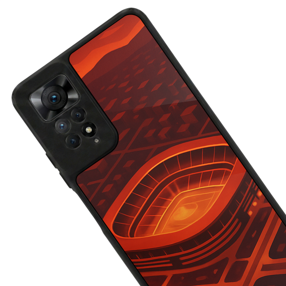 Xiaomi Redmi Note 12 Pro Uyumlu Aslan Tasarımlı Glossy Premium Kılıf