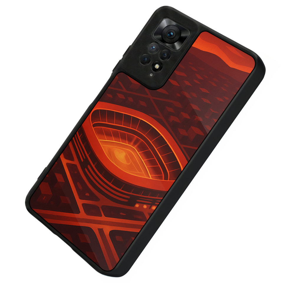 Xiaomi Redmi Note 12 Pro Uyumlu Aslan Tasarımlı Glossy Premium Kılıf