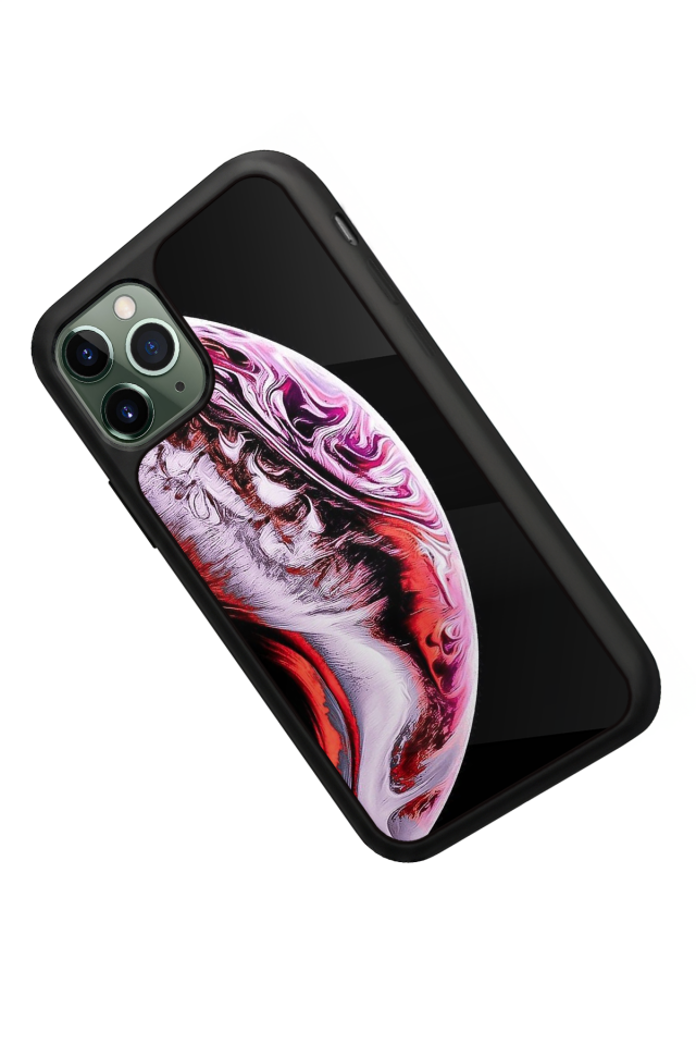 iPhone 11 Pro Max Uyumlu Ay Tasarımlı Glossy Premium Kılıf