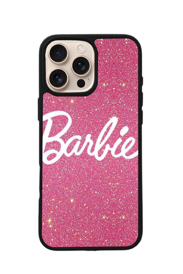 iPhone 16 Pro Uyumlu Barbie Tasarımlı Glossy Premium Kılıf