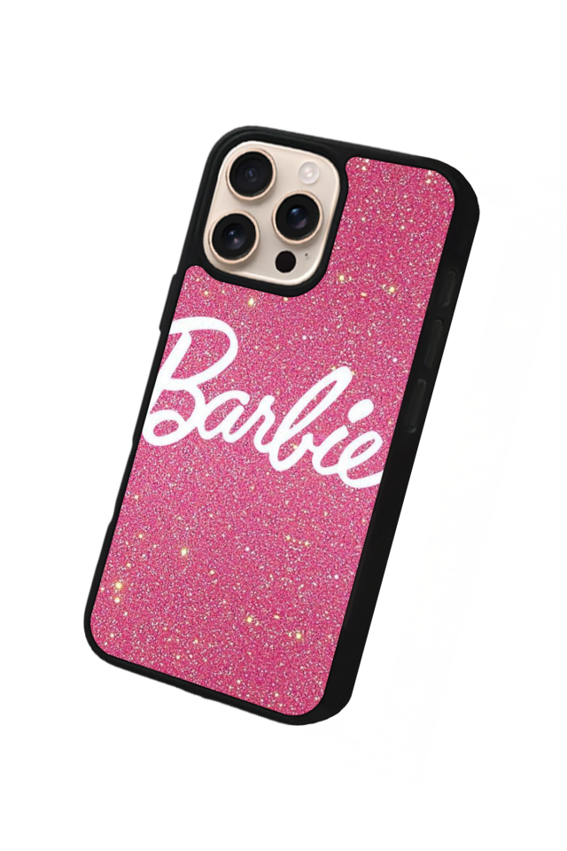 iPhone 16 Pro Uyumlu Barbie Tasarımlı Glossy Premium Kılıf