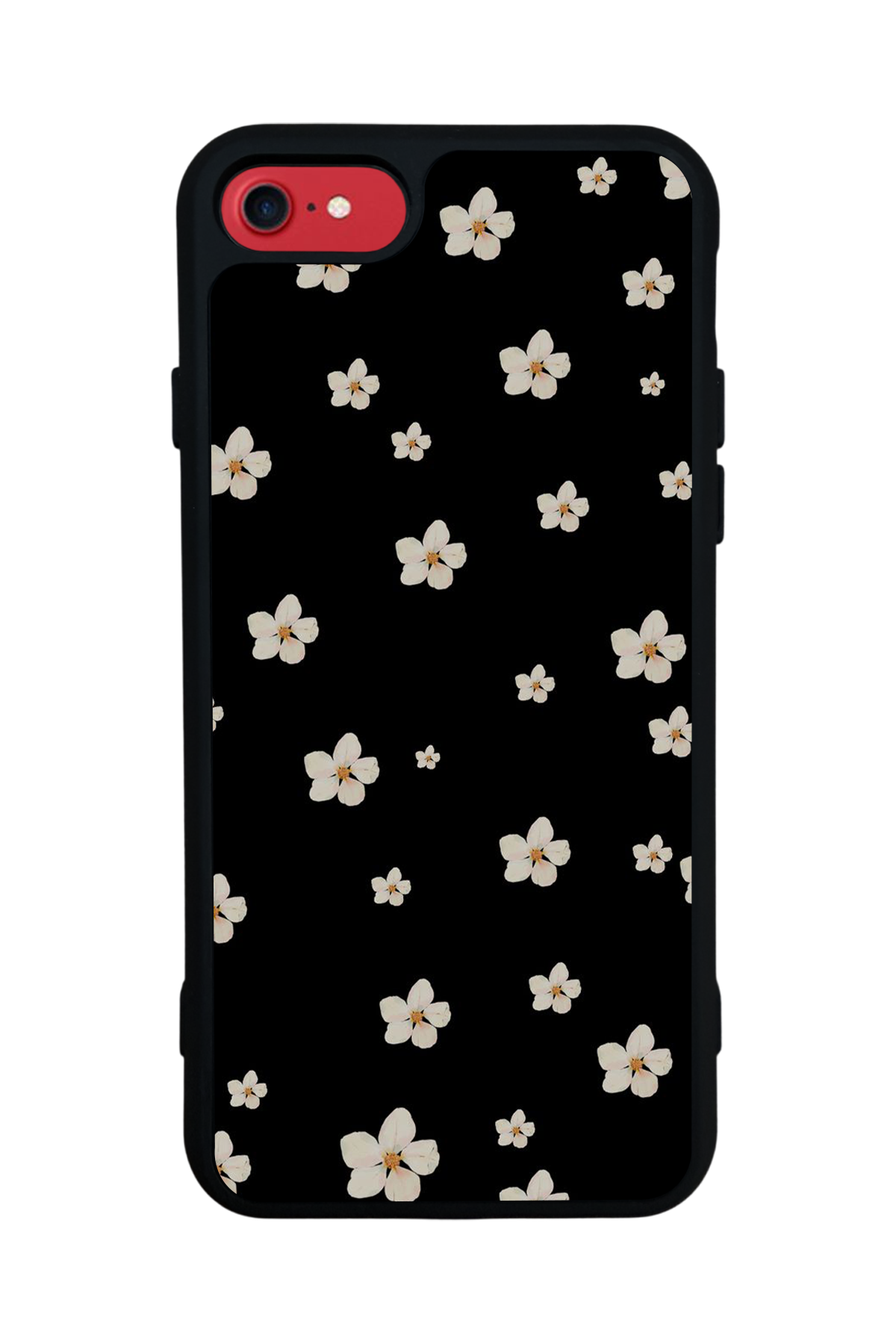 iPhone 7 Uyumlu Cicek Tasarımlı Glossy Premium Kılıf