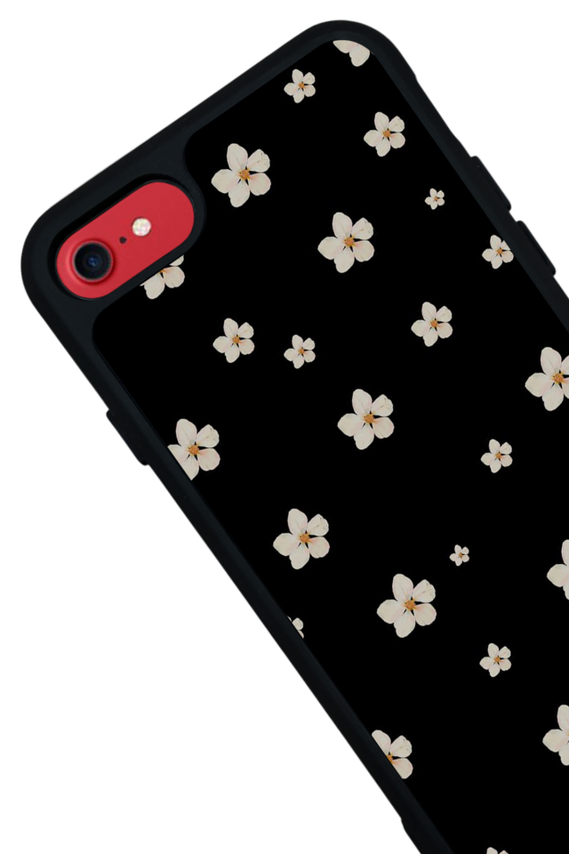 iPhone 7 Uyumlu Cicek Tasarımlı Glossy Premium Kılıf