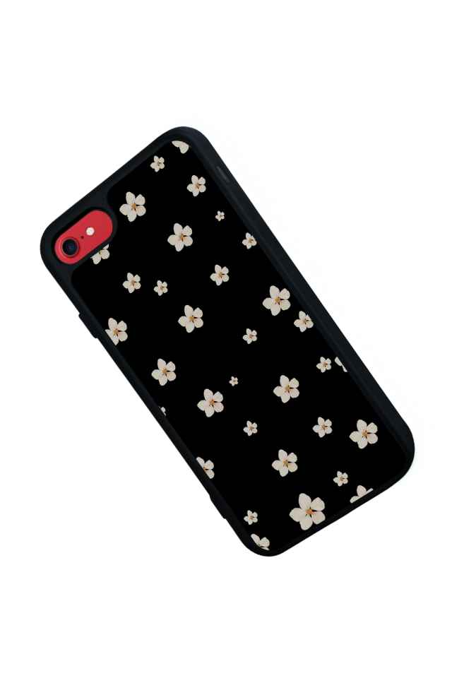 iPhone 7 Uyumlu Cicek Tasarımlı Glossy Premium Kılıf