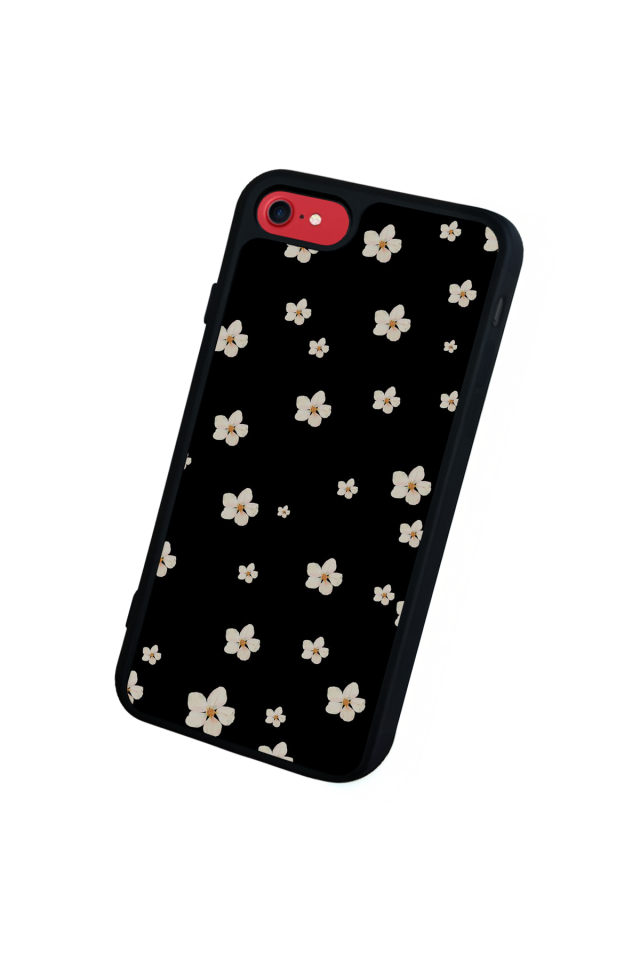 iPhone 7 Uyumlu Cicek Tasarımlı Glossy Premium Kılıf