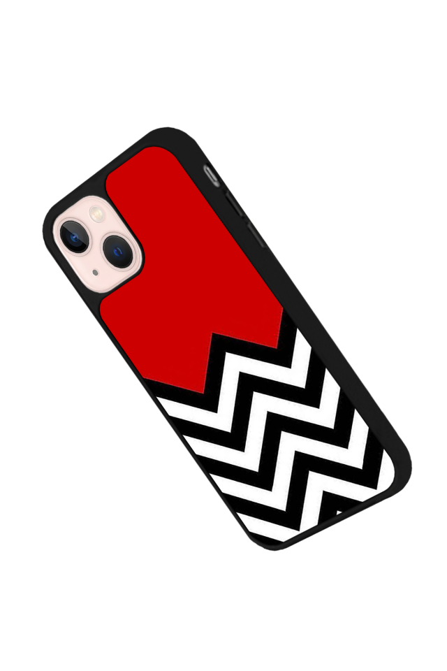 iPhone 15 Plus Uyumlu Çizgi Sanatı Tasarımlı Glossy Premium Kılıf