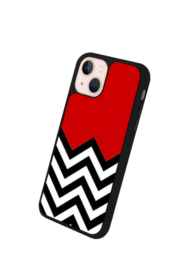 iPhone 15 Plus Uyumlu Çizgi Sanatı Tasarımlı Glossy Premium Kılıf