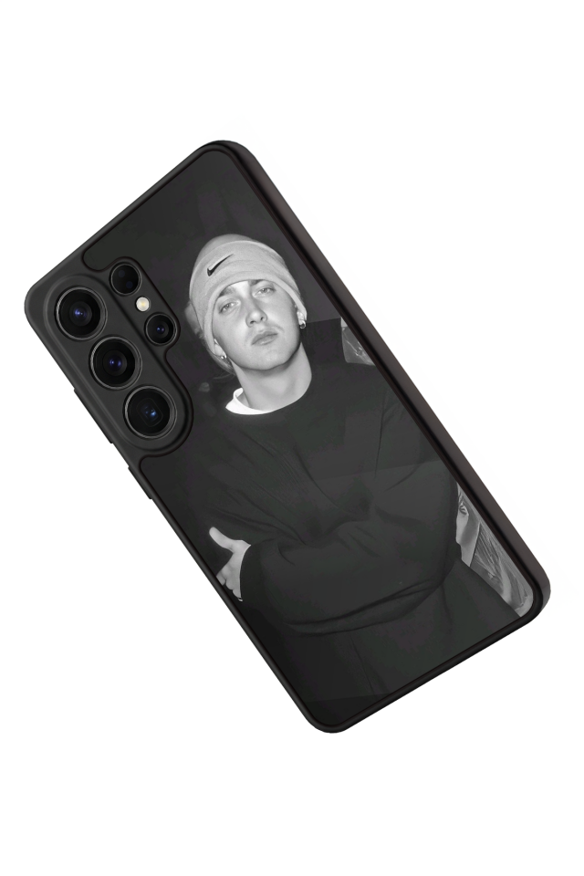 Samsung Galaxy S26 Ultra Uyumlu Eminem Tasarımlı Glossy Premium Kılıf