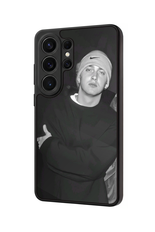 Samsung Galaxy S26 Ultra Uyumlu Eminem Tasarımlı Glossy Premium Kılıf