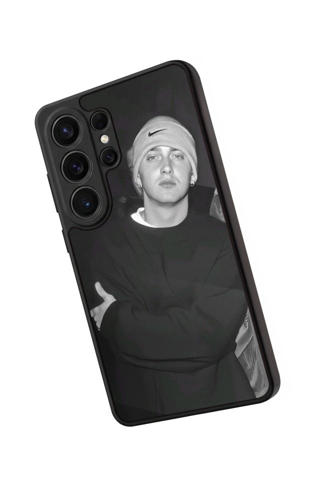 Samsung Galaxy S26 Ultra Uyumlu Eminem Tasarımlı Glossy Premium Kılıf