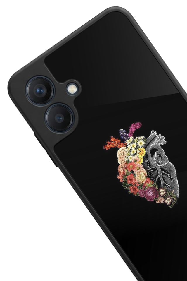 Samsung Galaxy A07 Uyumlu Kalp Love Tasarımlı Glossy Premium Kılıf