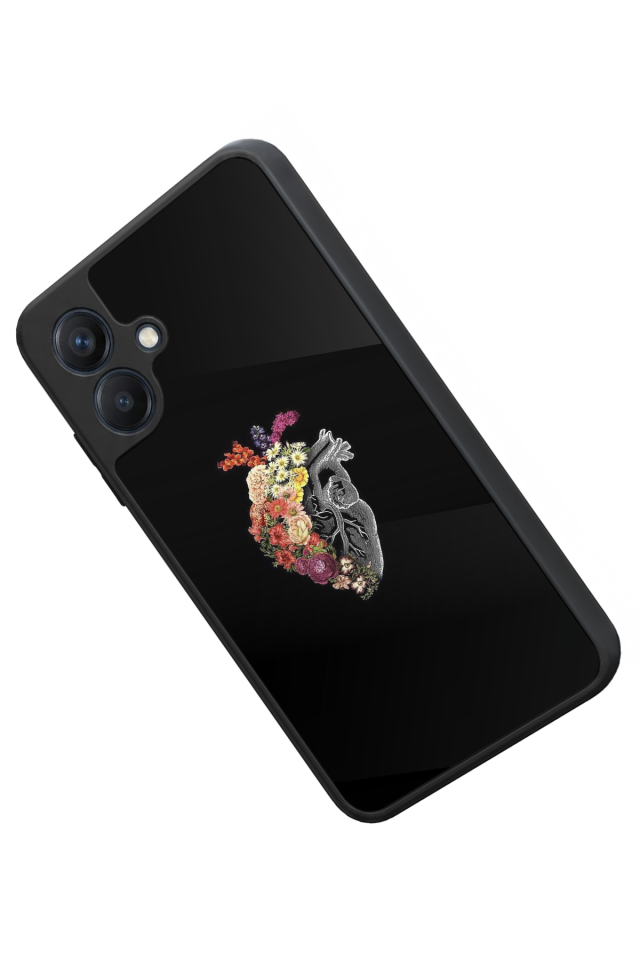 Samsung Galaxy A07 Uyumlu Kalp Love Tasarımlı Glossy Premium Kılıf
