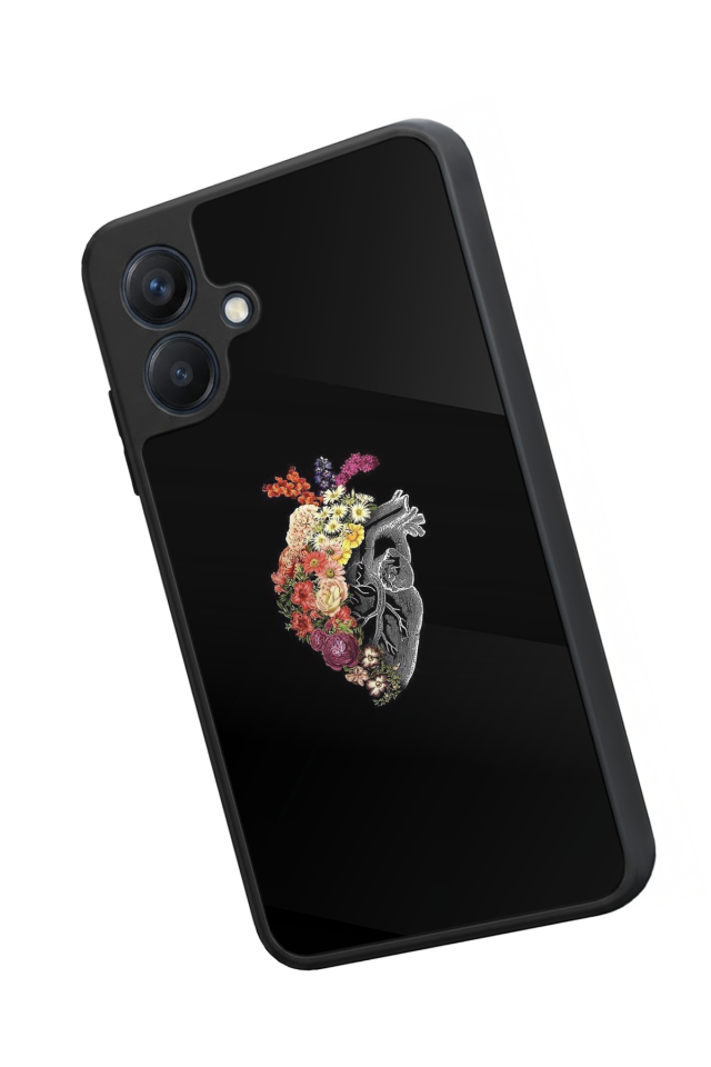 Samsung Galaxy A07 Uyumlu Kalp Love Tasarımlı Glossy Premium Kılıf