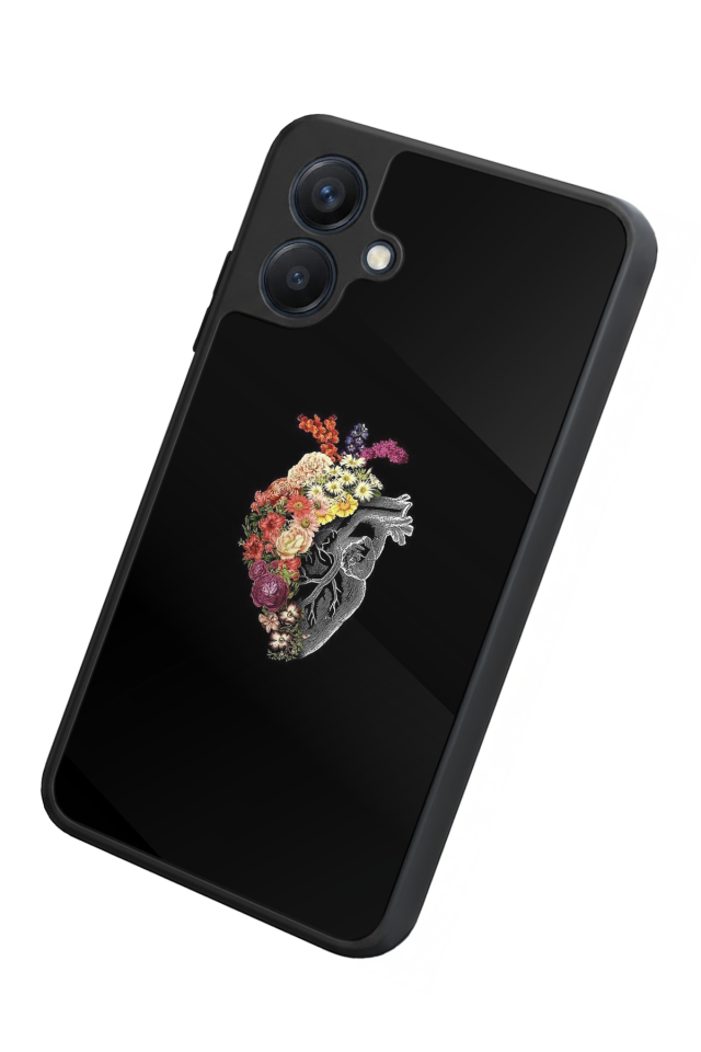 Samsung Galaxy A07 Uyumlu Kalp Love Tasarımlı Glossy Premium Kılıf
