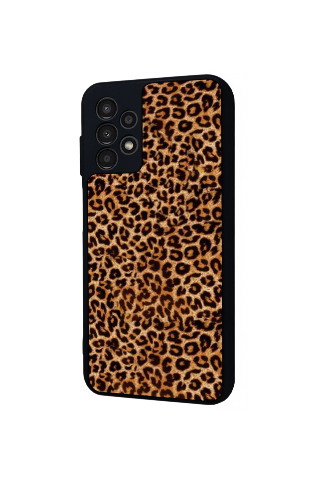 Samsung Galaxy A23 Uyumlu Leopar Tasarımlı Glossy Premium Kılıf