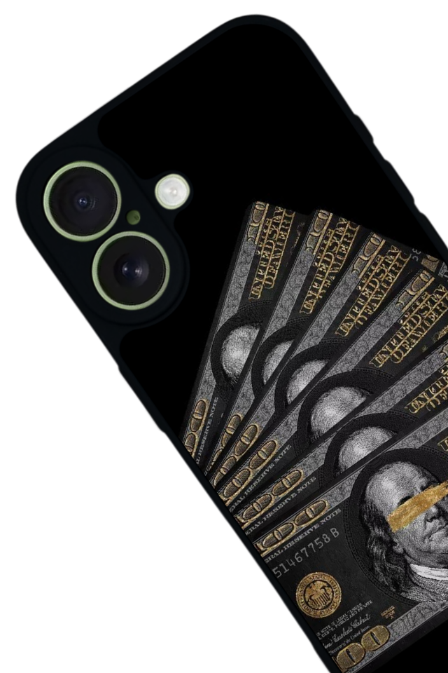 iPhone 17 Uyumlu Para Tasarımlı Glossy Premium Kılıf