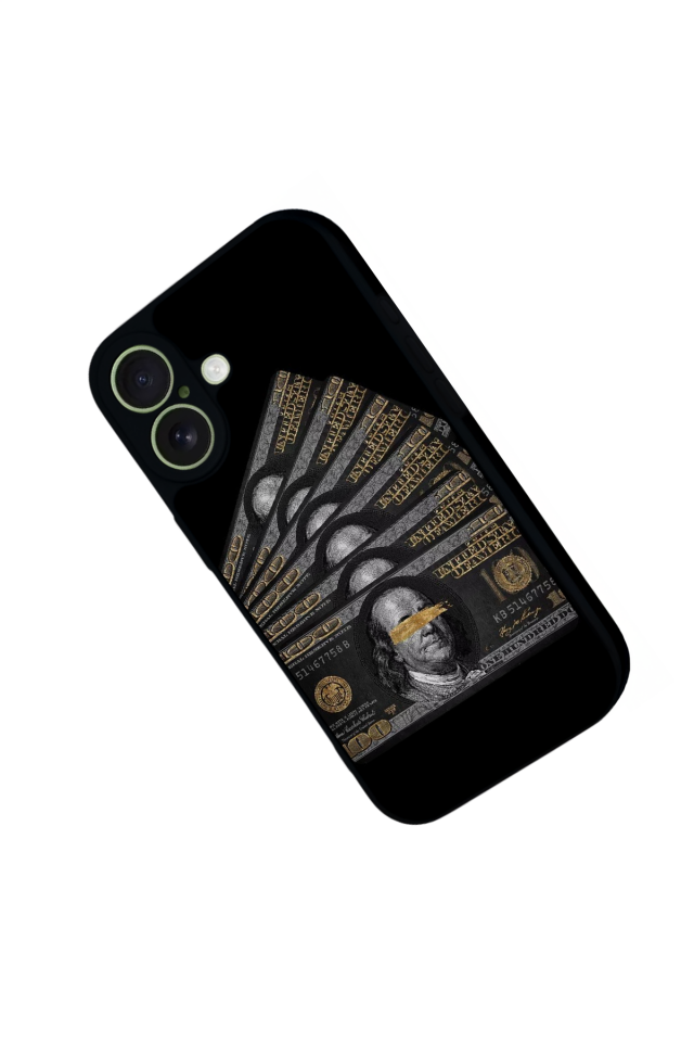 iPhone 17 Uyumlu Para Tasarımlı Glossy Premium Kılıf