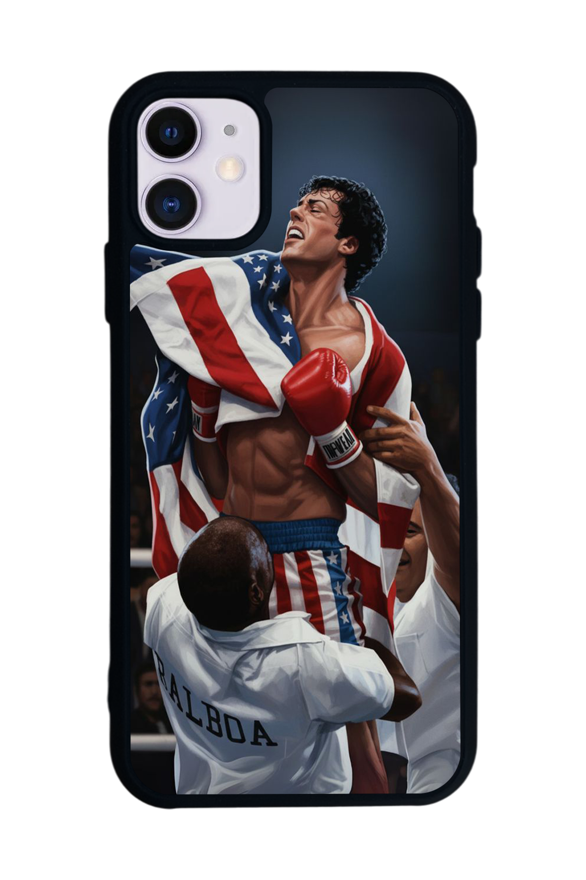 iPhone 11 Uyumlu Rocky Tasarımlı Glossy Premium Kılıf