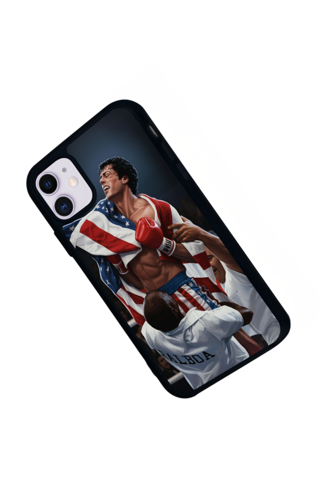 iPhone 11 Uyumlu Rocky Tasarımlı Glossy Premium Kılıf