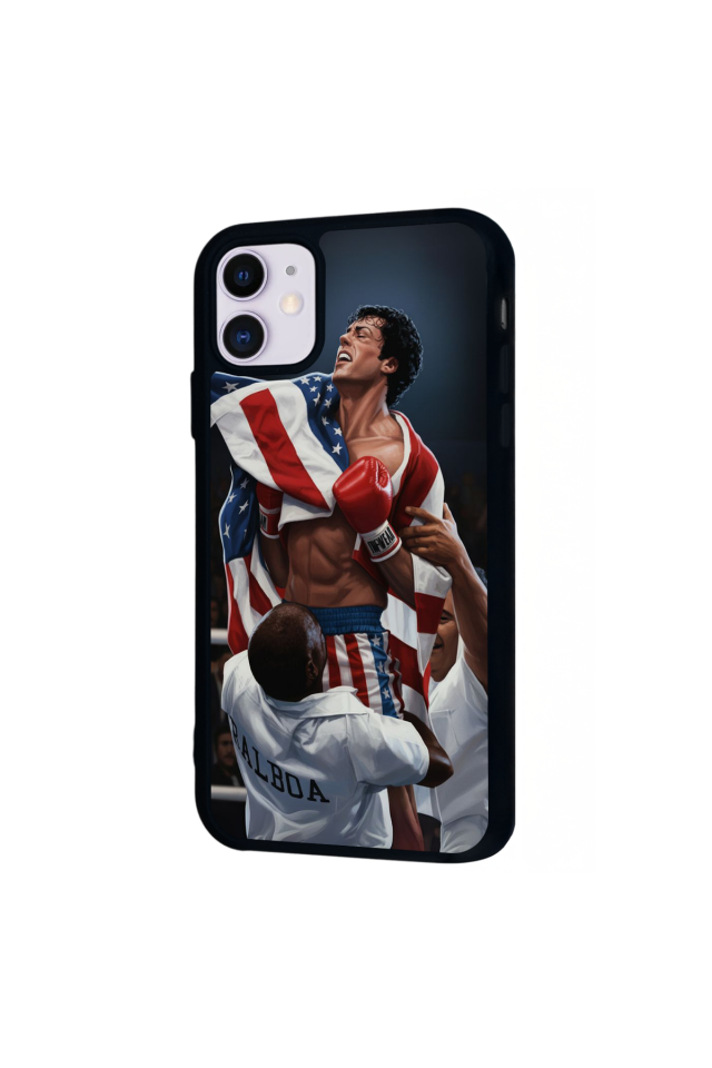 iPhone 11 Uyumlu Rocky Tasarımlı Glossy Premium Kılıf