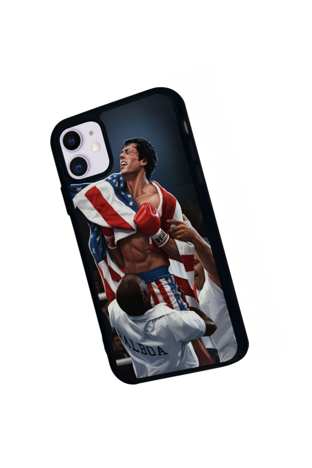 iPhone 11 Uyumlu Rocky Tasarımlı Glossy Premium Kılıf