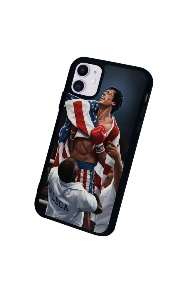 iPhone 11 Uyumlu Rocky Tasarımlı Glossy Premium Kılıf
