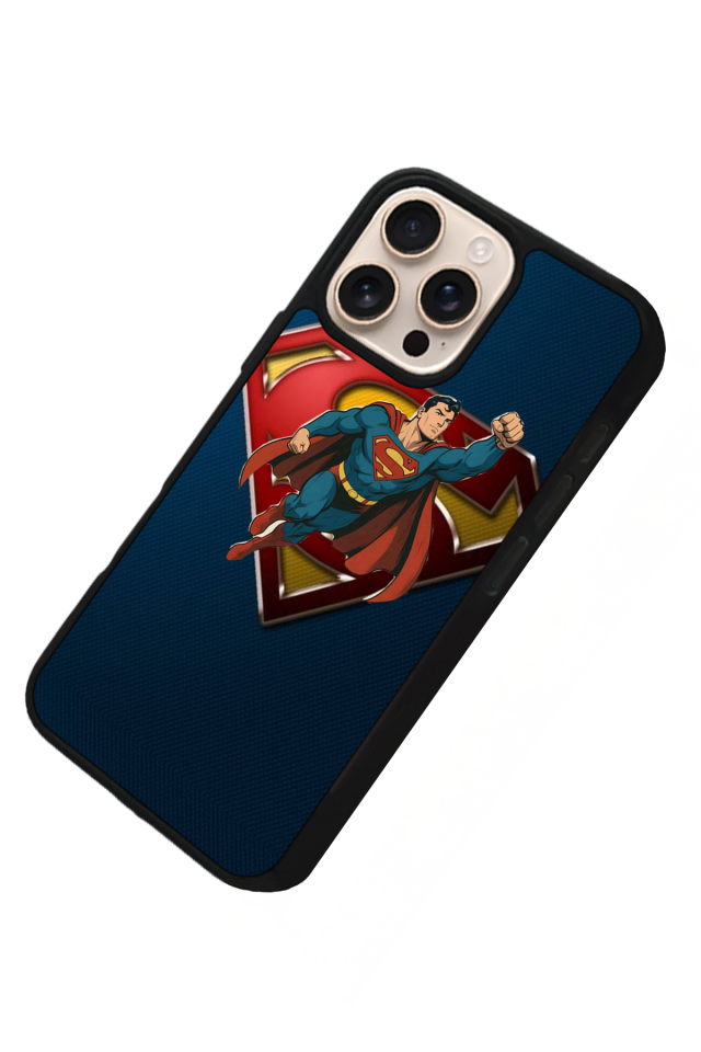 iPhone 14 Pro Max Uyumlu Superman Tasarımlı Glossy Premium Kılıf