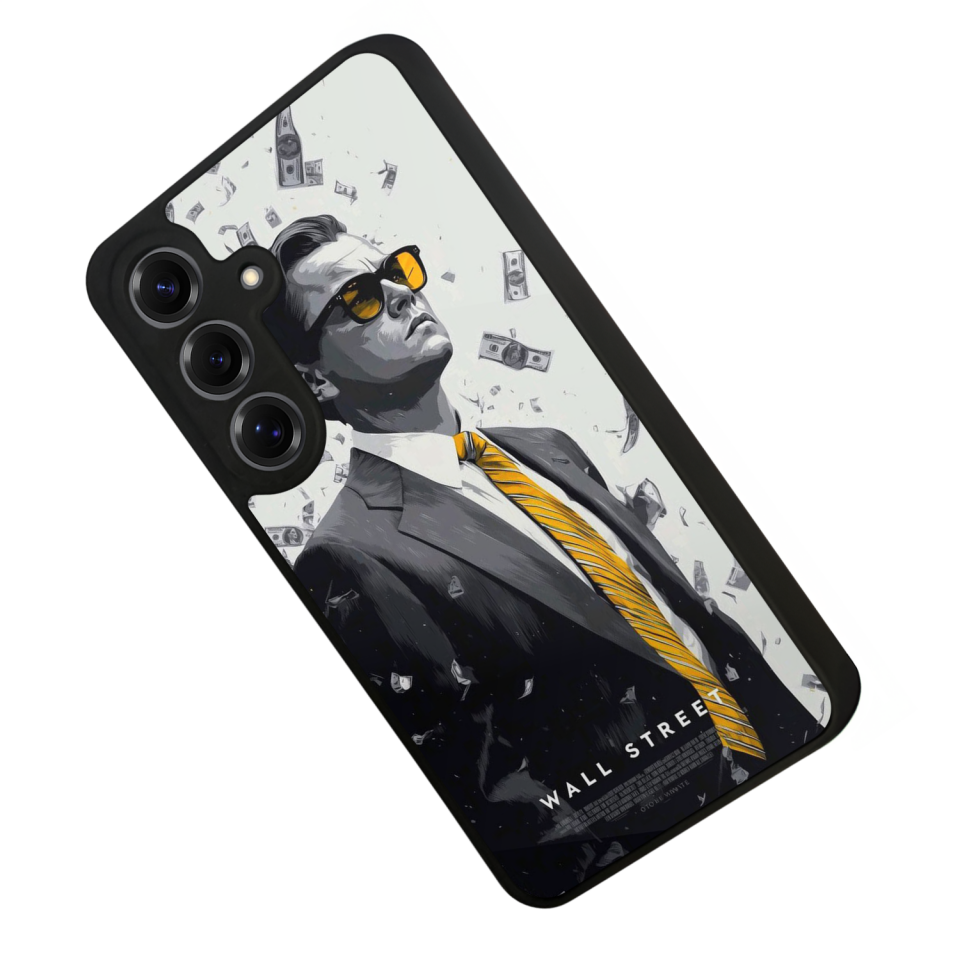 Samsung Galaxy S25 Uyumlu TheWolf Tasarımlı Glossy Premium Kılıf