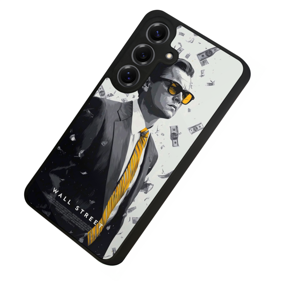 Samsung Galaxy S25 Uyumlu TheWolf Tasarımlı Glossy Premium Kılıf