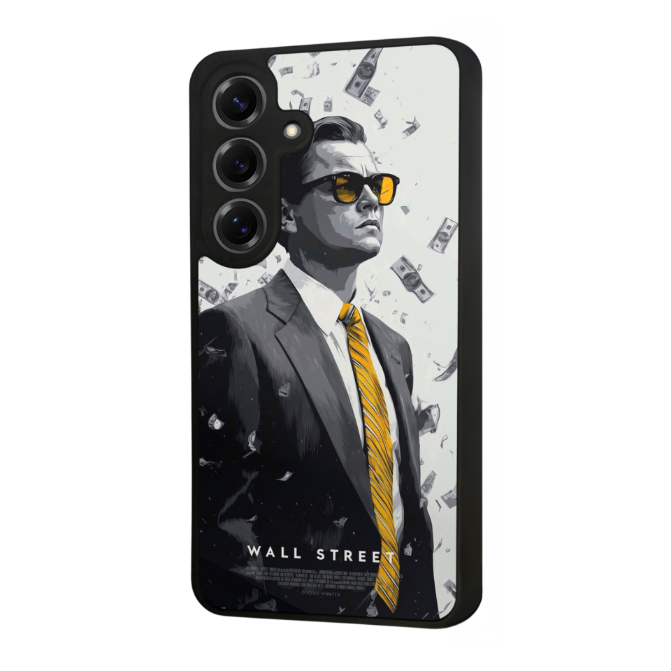 Samsung Galaxy S25 Uyumlu TheWolf Tasarımlı Glossy Premium Kılıf