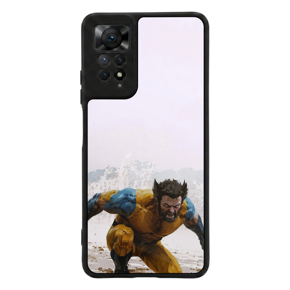 Xiaomi Redmi Note 12 Pro Uyumlu Wolverine Tasarımlı Glossy Premium Kılıf