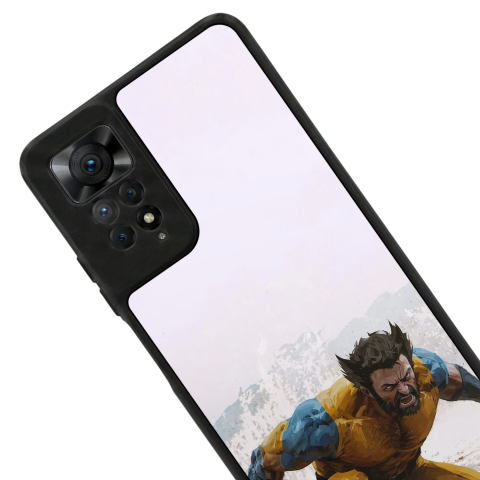 Xiaomi Redmi Note 12 Pro Uyumlu Wolverine Tasarımlı Glossy Premium Kılıf