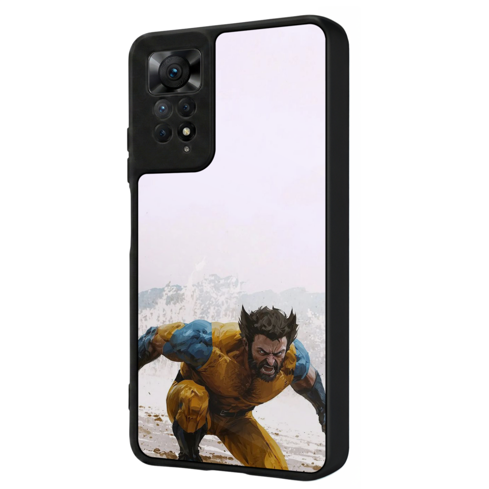 Xiaomi Redmi Note 12 Pro Uyumlu Wolverine Tasarımlı Glossy Premium Kılıf