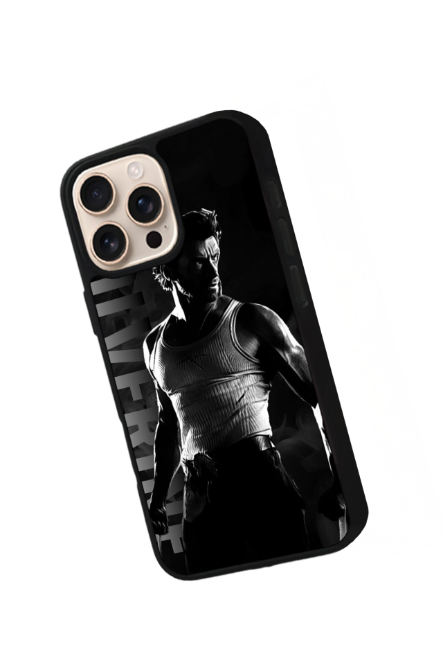 iPhone 14 Pro Uyumlu Wolverine Tasarımlı Glossy Premium Kılıf
