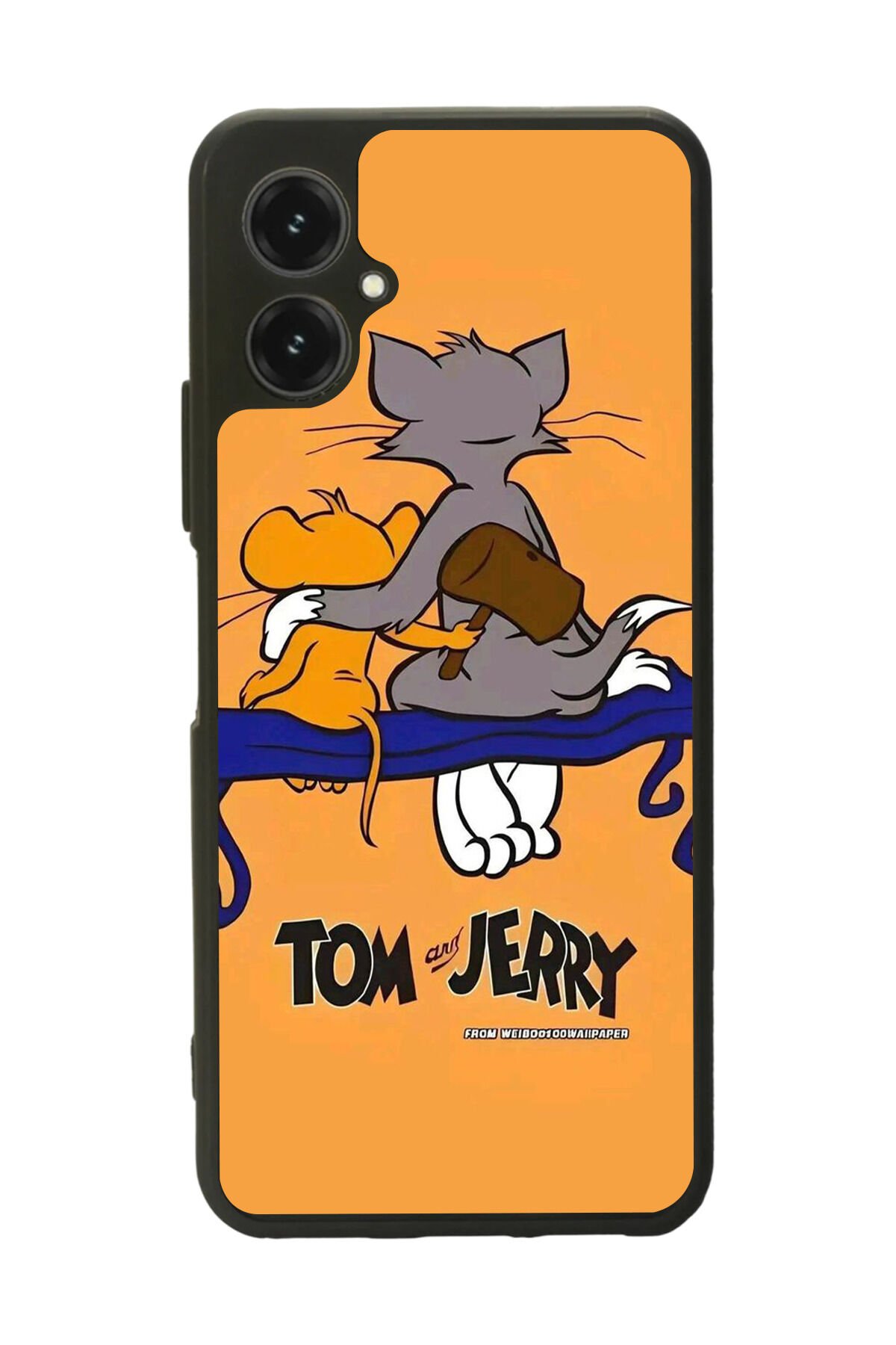 Omix X5 Uyumlu Tom And Jerry Tasarımlı Glossy Premium Kılıf